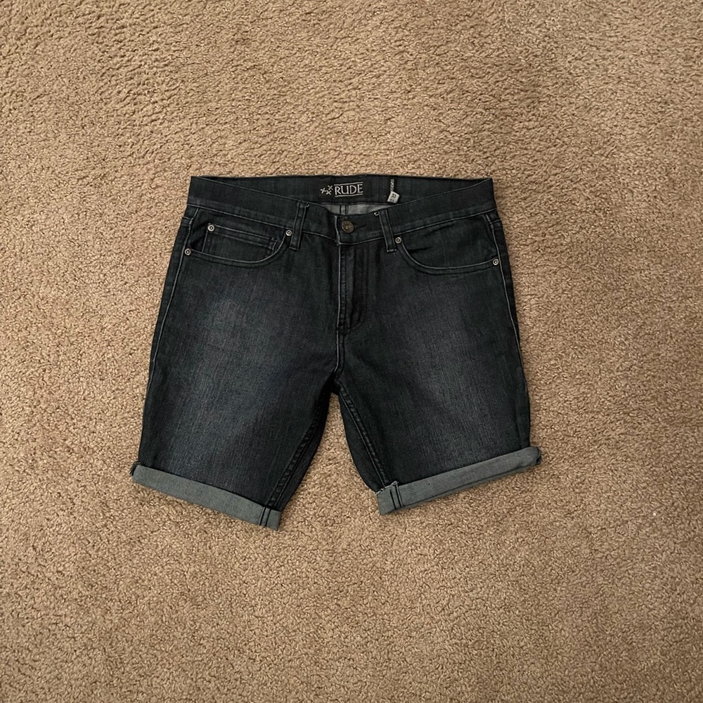Denim Shorts Blue Size 32
